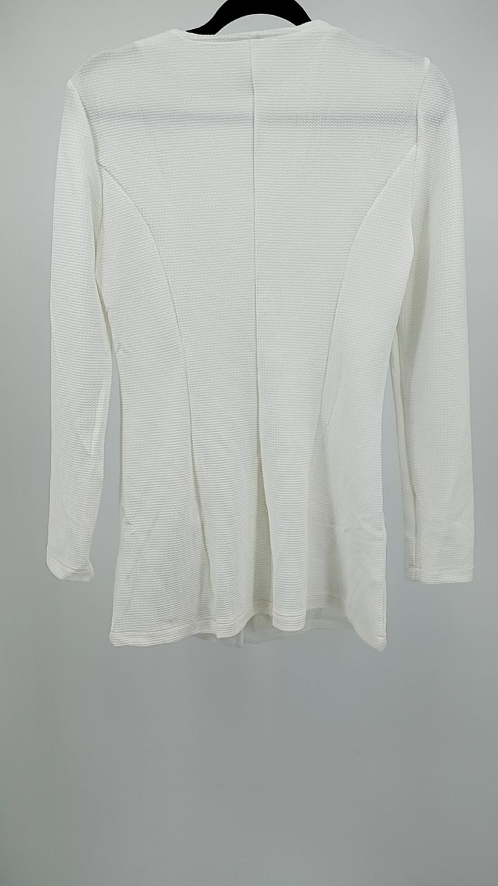 One Button Long Sleeve Blazer