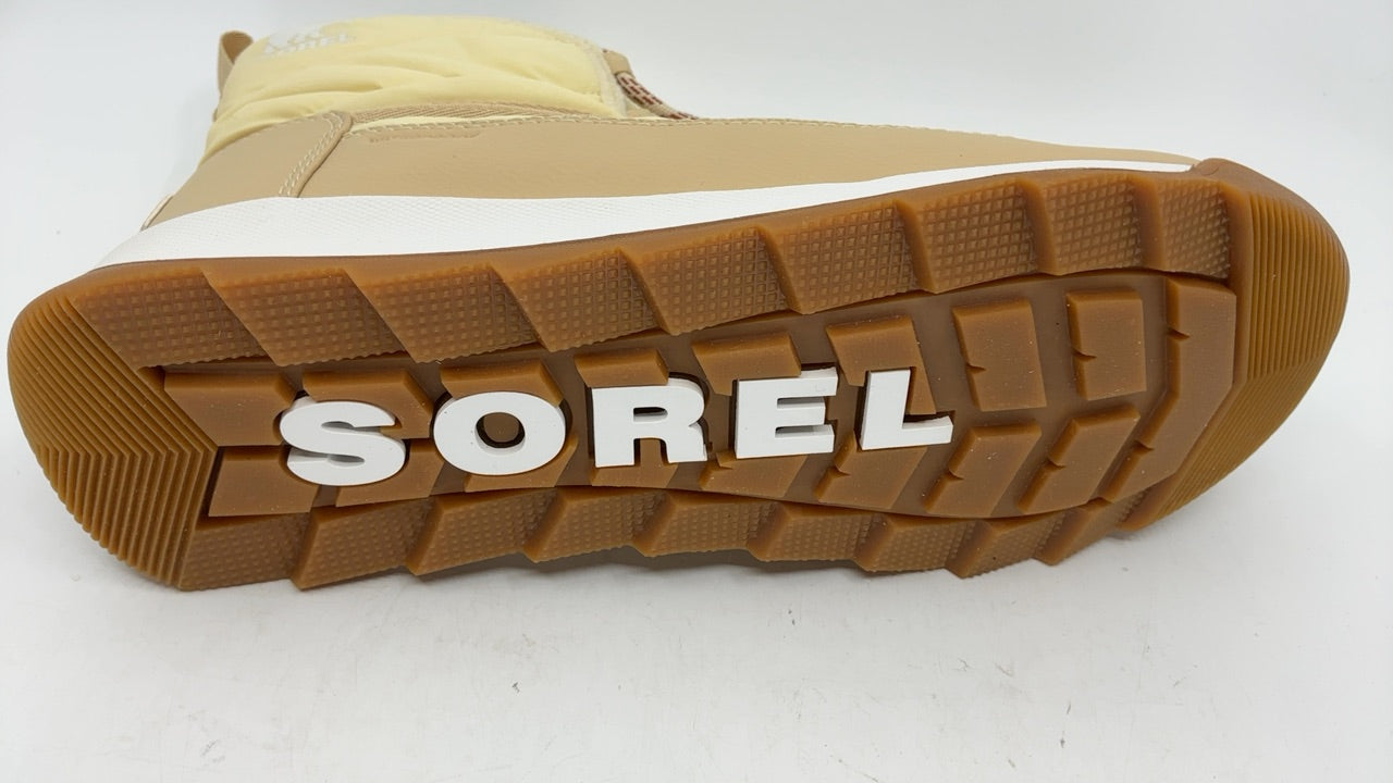SOREL Women's Whitney ll Plus Lace Waterproof Boot - Honey White, Ceramic - 11 - Image 4