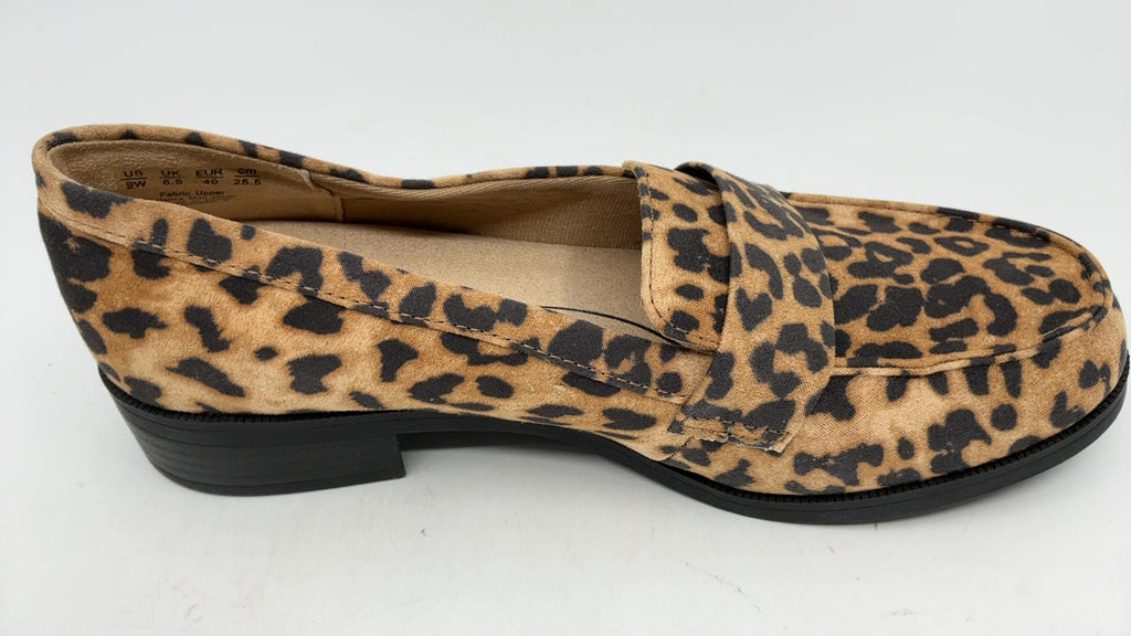 LifeStride Womens Sonoma Slip On Loafer Brown Leopard 9 W - Image 3