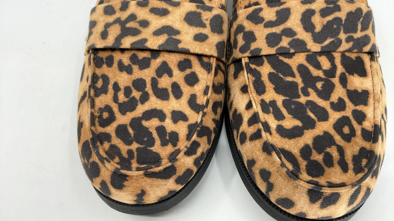 LifeStride Womens Sonoma Slip On Loafer Brown Leopard 9 W - Image 5