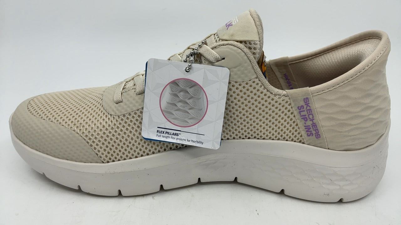 Skechers Women's Go Walk Flex Hands Free Slip-Ins - Grand Entry Sneaker, Off White, 9 US - Image 2