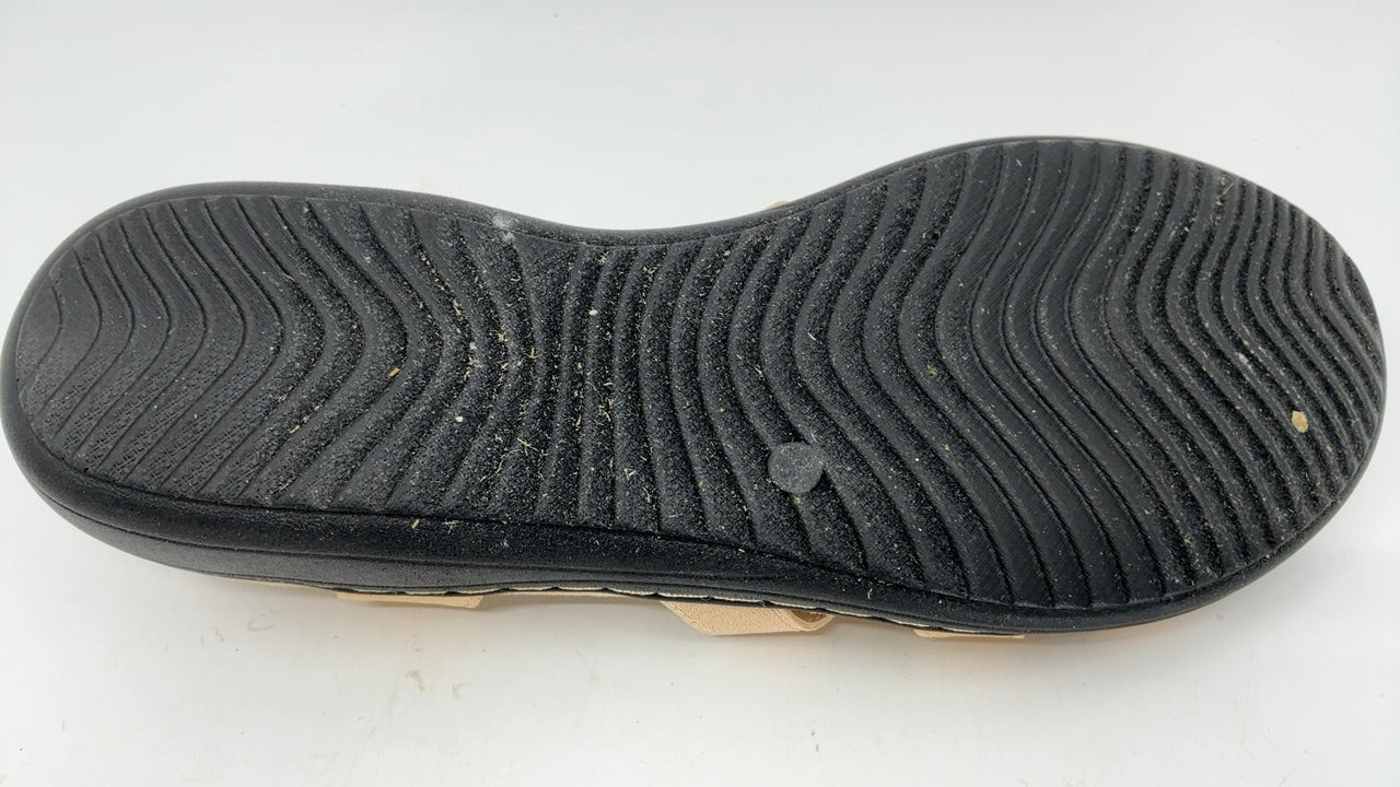 DREAM PAIRS Women's Comfortable Arch Support Dressy Flat Sandals Elastic Open Toe Walking Shoes for Summer,Size 11 - Image 3