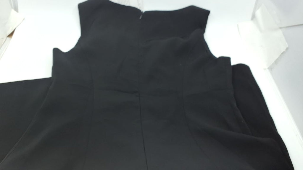 PRETTYGARDEN Womens Formal Short Dresses 2026 Summer Sleeveless Boat Neck A Line Elegant Mini Cocktail Party Dress (Black,X-Small) - Image 3