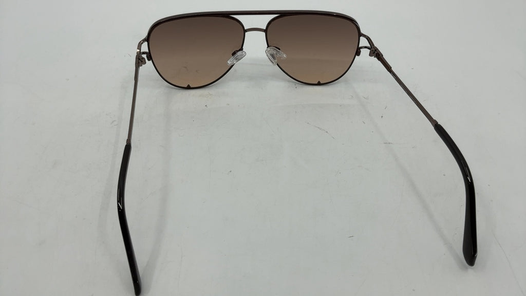 QUAY - Women's Sunglasses, Aviator Lenses with UV Protection (High Key Twist, Chocolate/Brown Fawn) - Image 3