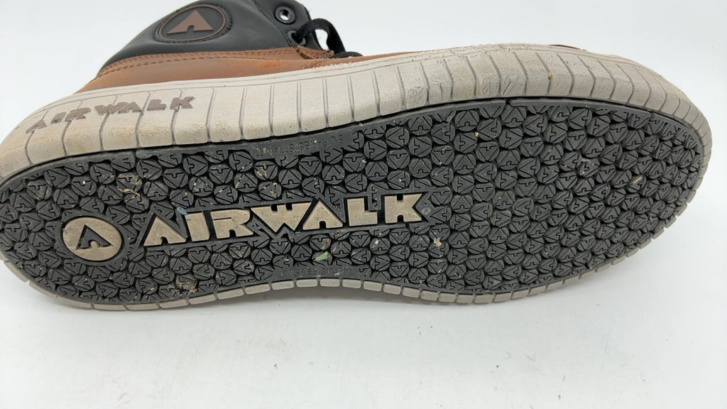 Airwalk Deuce Composite Toe Shoes for Men - Lightweight Work Safety Sneakers - Non-Slip, Electrical Hazard Resistant, Brown/Tan, 10 Wide - Image 4