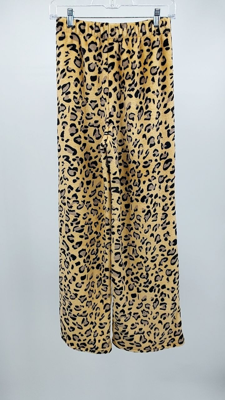 Leopard Wide Leg Pants
