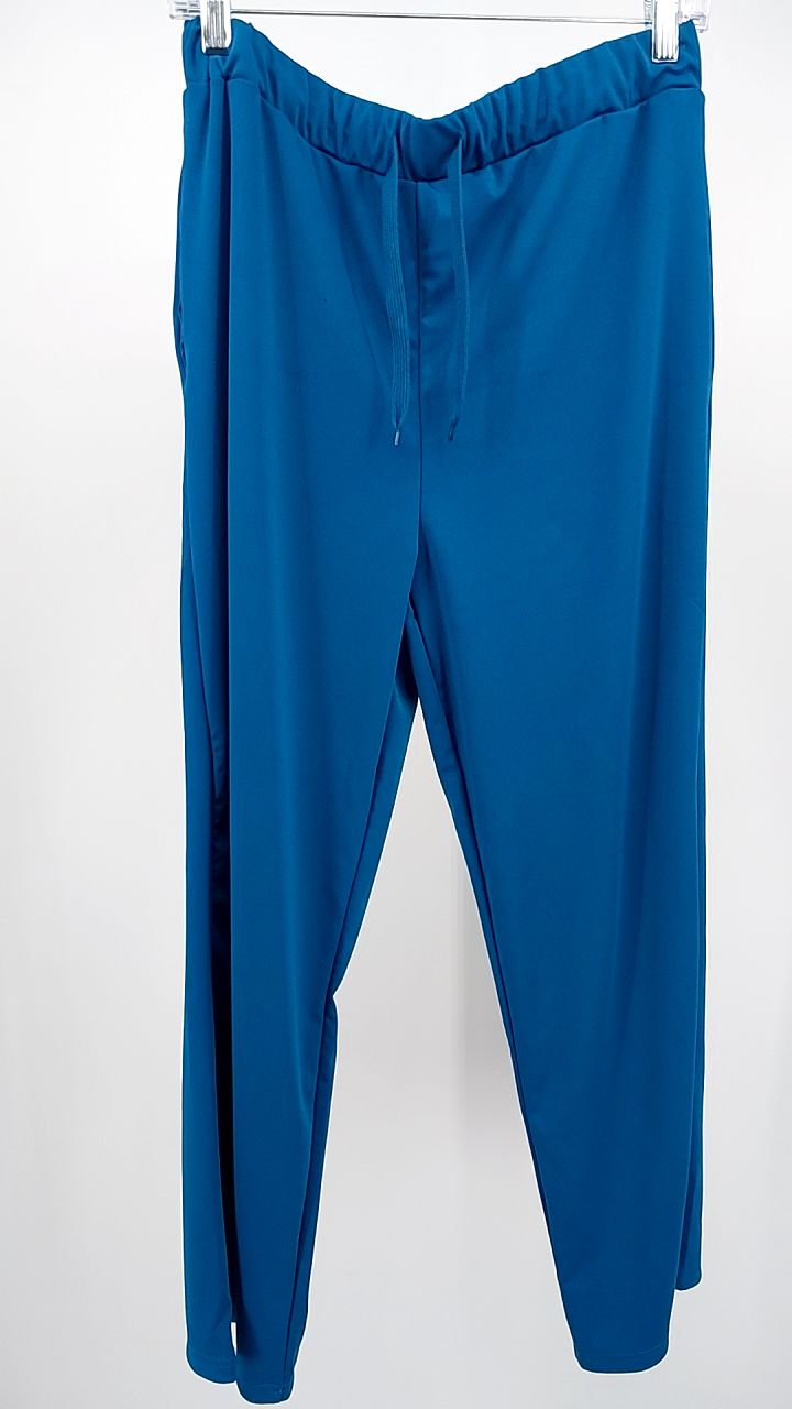 Full Size Casual Long Sleeve Top and Pants Set Plus Size