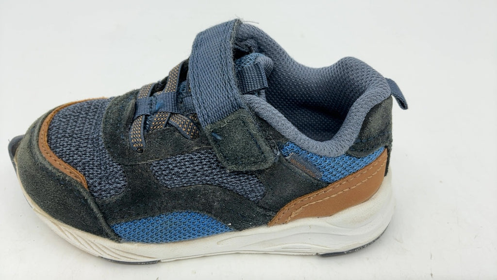 Stride Rite Boys M2P Brighton Sneaker, Navy - Image 2