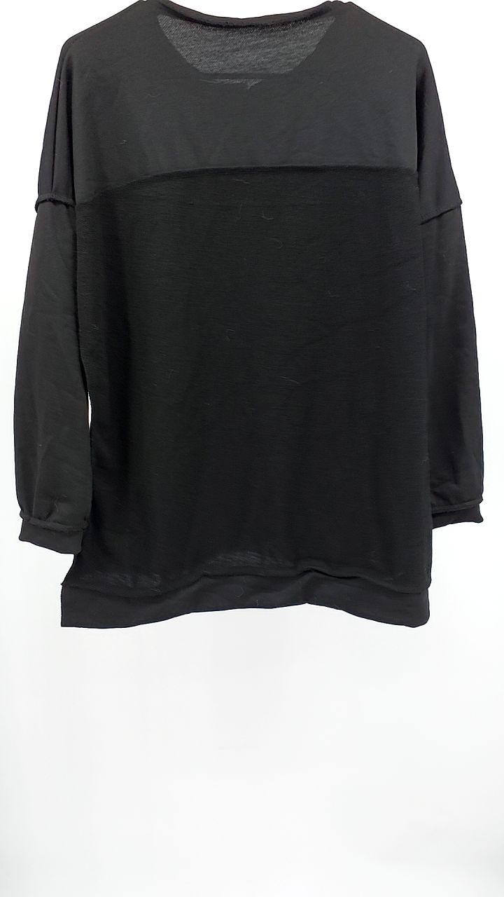 Half Snap Long Sleeve Sweatshirt